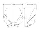 Puig New Generation Sport Screen In Clear for Ducati Monster 821 Stripe (14-17)