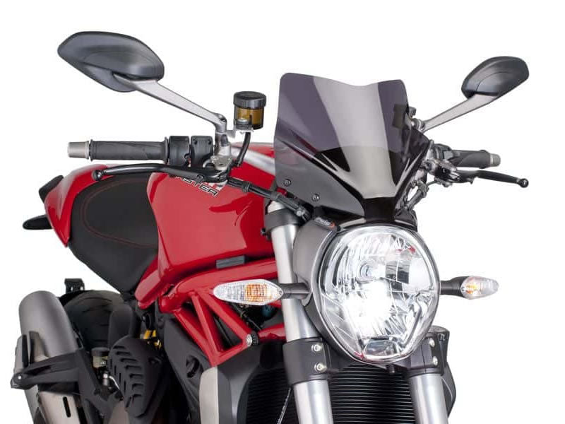 Puig New Generation Sport Screen for Ducati Monster 821 Stripe (14-17)