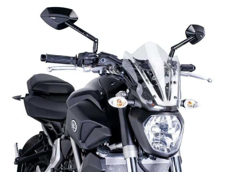 Puig New Generation Sport Screen for Yamaha MT-07 Moto Cage (14-17)