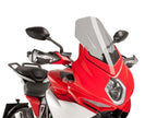 Puig Touring Screen In Clear for MV Agusta Turismo Veloce 800 (15-20)
