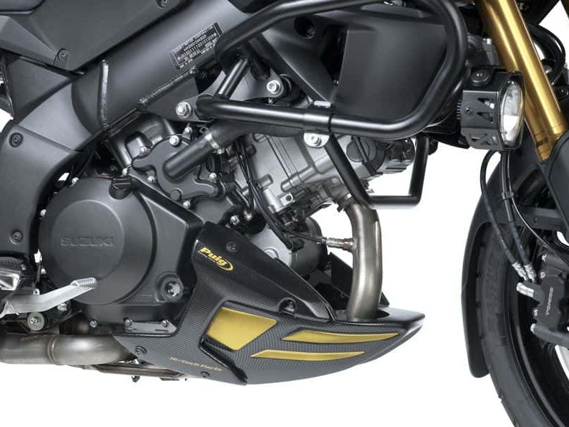 Puig Belly Pan In Carbon Look for Suzuki V-Strom 1000 (14-16)