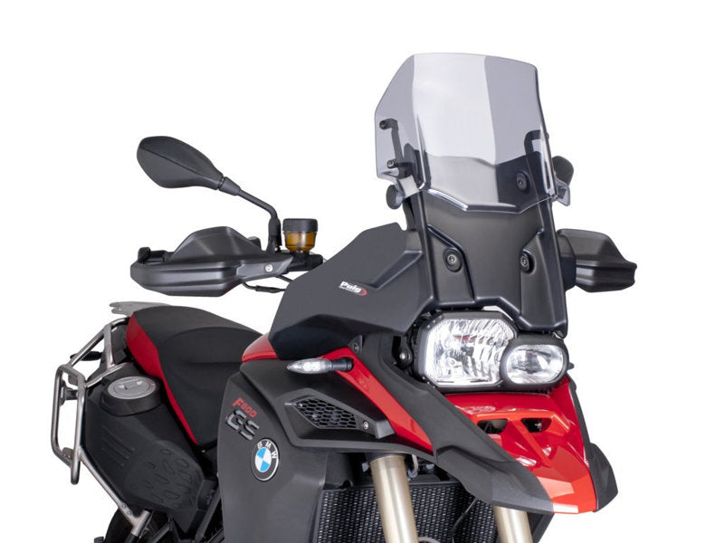Puig Adjustable Touring Screen In Light Smoke for BMW F800 GS Adventure (13-23)