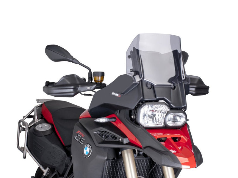 Puig Adjustable Touring Screen In Light Smoke for BMW F800 GS Adventure (13-23)