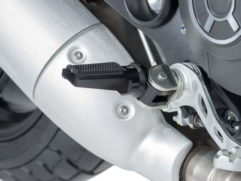 Puig Sport Footpegs In Black for Honda CB650 R Neo Sports Cafe (19-25)