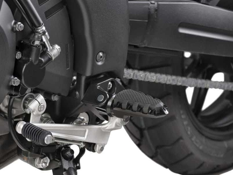 Puig Trail Motorcycle Foot Pegs Pedals Foot Rests Pair for Yamaha XJ6 SP (09-16)