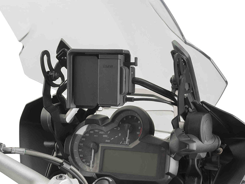Puig Screen Reinforcement Supports In Black for BMW R1200 GS Exclusive (17-18)