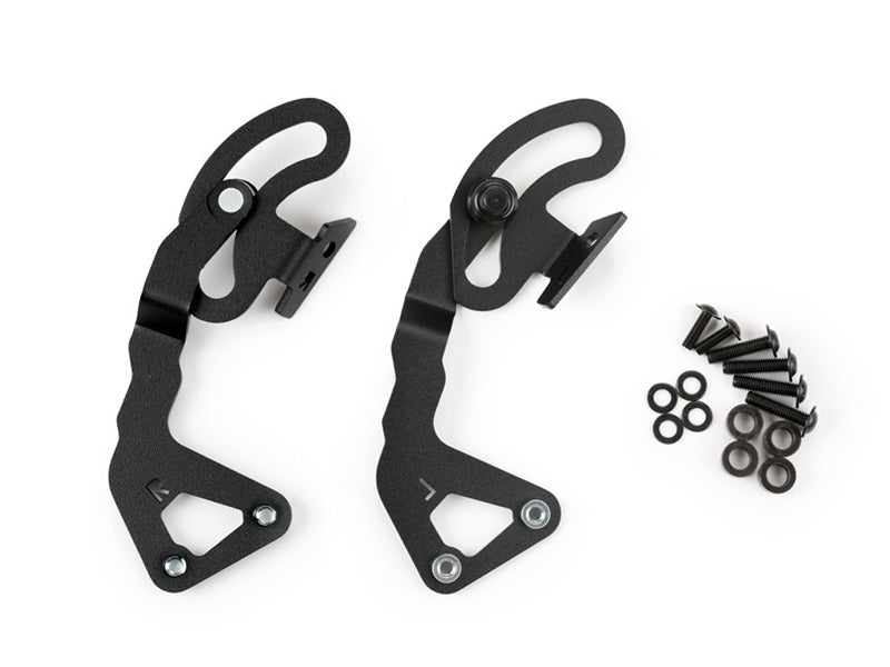 Puig Screen Reinforcement Supports In Black for BMW R1250 GS Adventure (18-24)