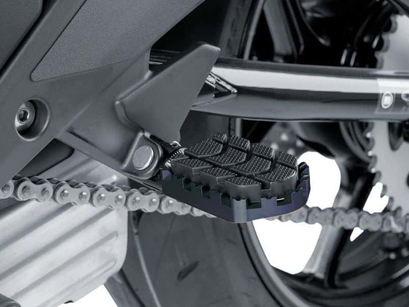 Puig Enduro Motorcycle Foot Pegs Pedals Foot Rests Pair for Honda NT1100 (22-24)