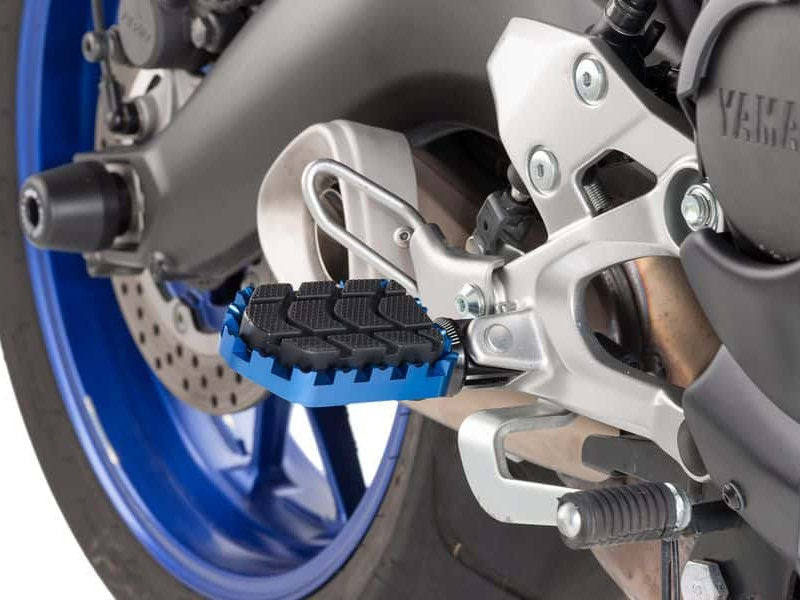 Puig Enduro Motorcycle Foot Pegs Pedals Foot Rests Pair for Honda NT1100 (22-24)