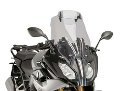 Puig Touring Plus Screen With Extender In Light Smoke for BMW R1250 RS (19-25)