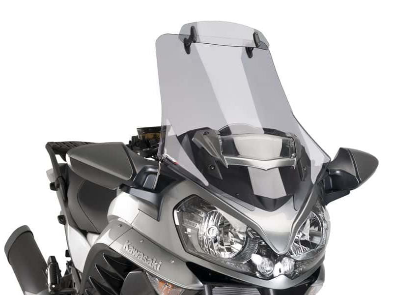 Puig Touring Screen With Extender In Light Smoke for Kawasaki GTR 1400 (15-17)