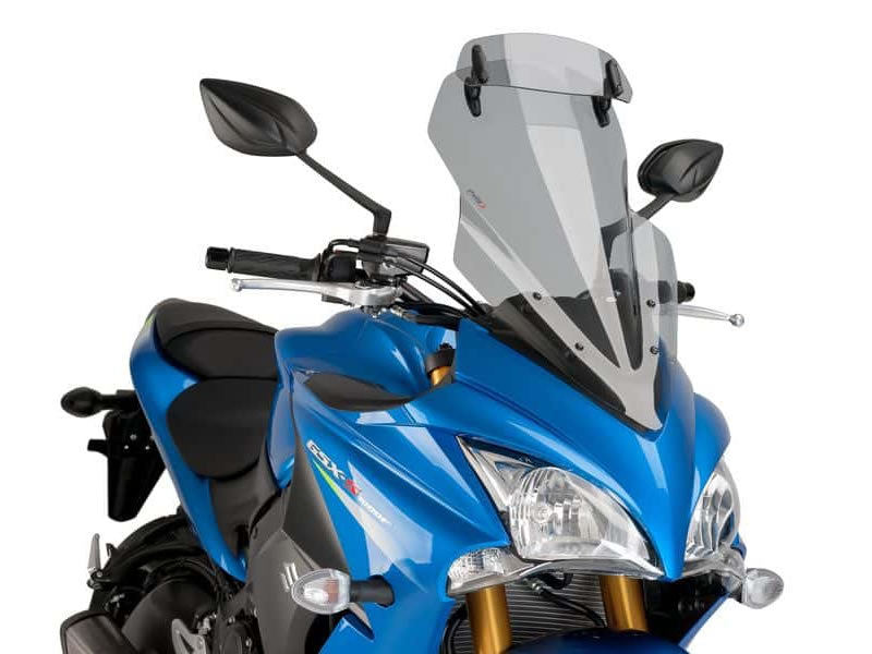 Puig Touring Screen With Extender In Light Smoke for Suzuki GSX S 1000 F (15-20)