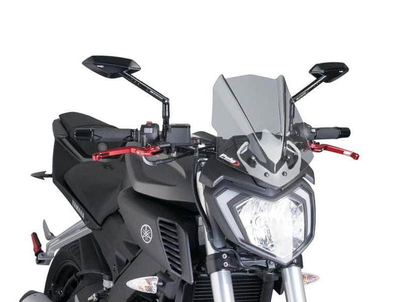 Puig New Generation Sport Screen In Clear for Yamaha MT-125 (14-19)