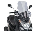 Puig V-Tech Line Touring Screen In Light Smoke for Yamaha YP 125 Majesty S (14)