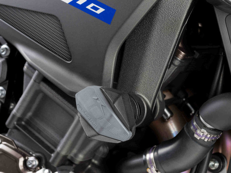 Puig R19 Frame Sliders In Black for Yamaha YZF R1 M (16-24)