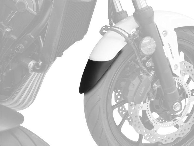 Puig Front Mudguard Extender In Black for Honda CBR650 F (14-18)