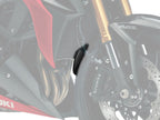 Puig Front Mudguard Extender In Black for Suzuki GSX S 750 (17-21)