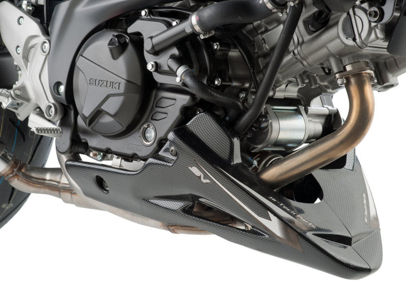 Puig Belly Pan In Matt Black for Suzuki SV 650 N (03-06)