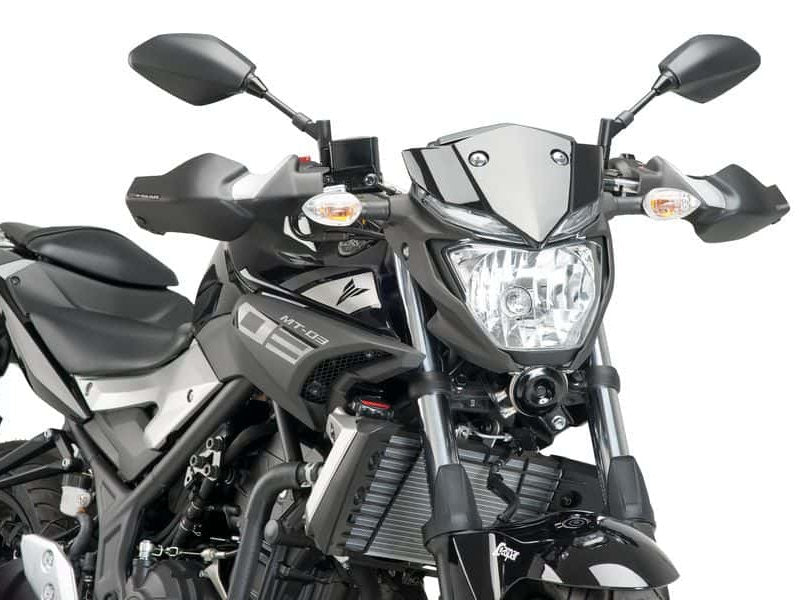 Puig Handguards In Matt Black for Yamaha MT-03 (16-25)