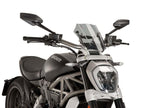 Puig New Generation Adjustable Screen In Clear for Ducati XDiavel Black Star (21-23)
