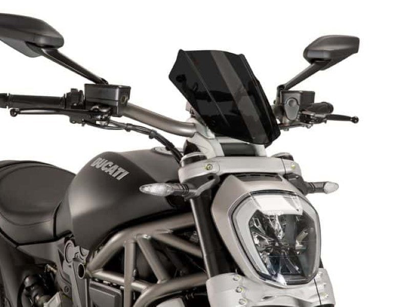 Puig New Generation Adjustable Screen for Ducati XDiavel Dark (21-24)