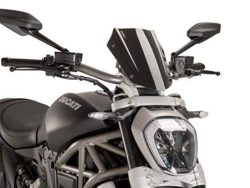 Puig New Generation Adjustable Screen for Ducati XDiavel Dark (21-24)