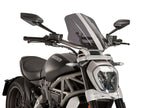 Puig New Generation Adjustable Screen In Clear for Ducati XDiavel Dark (21-24)