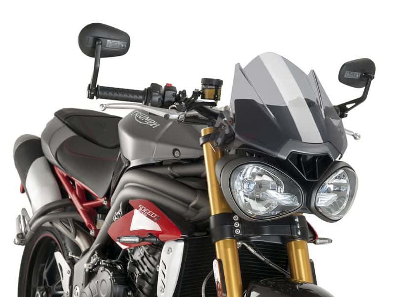 Puig New Generation Sport Screen In Clear for Triumph Speed Triple 1050 S (16-20)