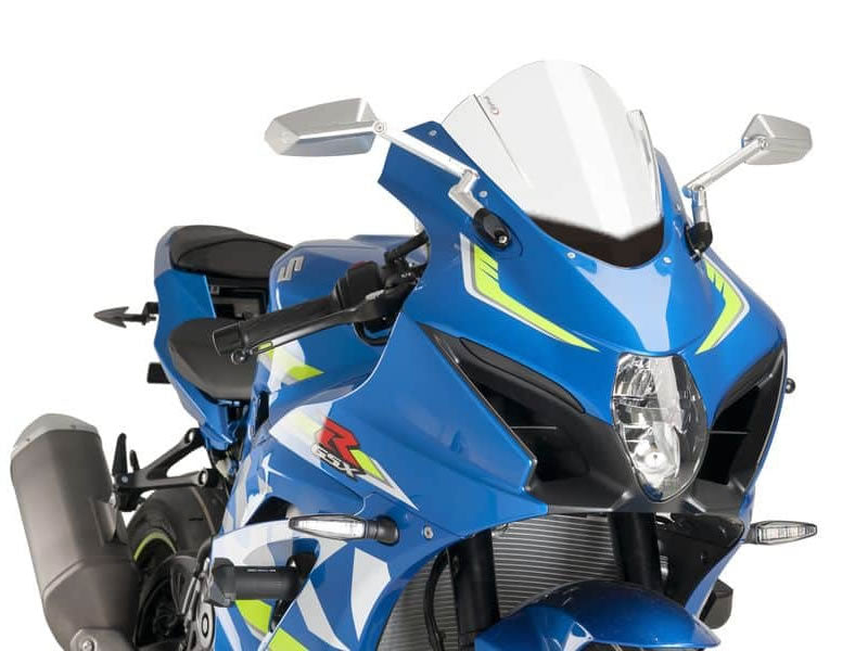 Puig Z-Racing Screen In Clear for Suzuki GSX R 1000 R (17-21)