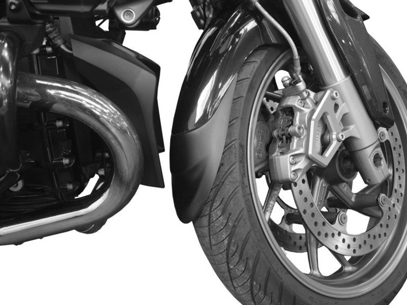 Puig Front Mudguard Extender In Black for BMW R1200 R (11-14)