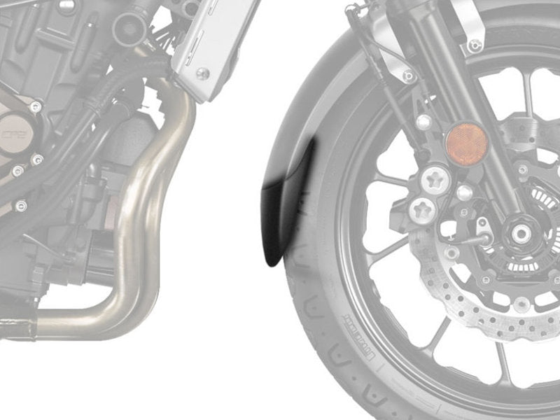 Puig Front Mudguard Extender In Black for Yamaha XSR 700 (16-25)