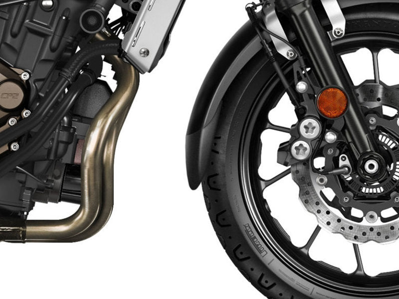 Puig Front Mudguard Extender In Black for Yamaha XSR 700 (16-25)