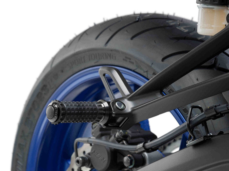 Puig R-Fighter S Footpegs In Black for Honda CB650 R Neo Sports Cafe (19-25)