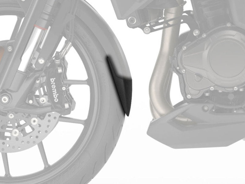 Puig Front Mudguard Extender In Black for Triumph Tiger Explorer 1200 XR (16-21)
