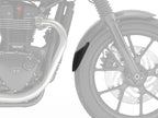 Puig Front Mudguard Extender In Black for Triumph Street Cup (17-23)