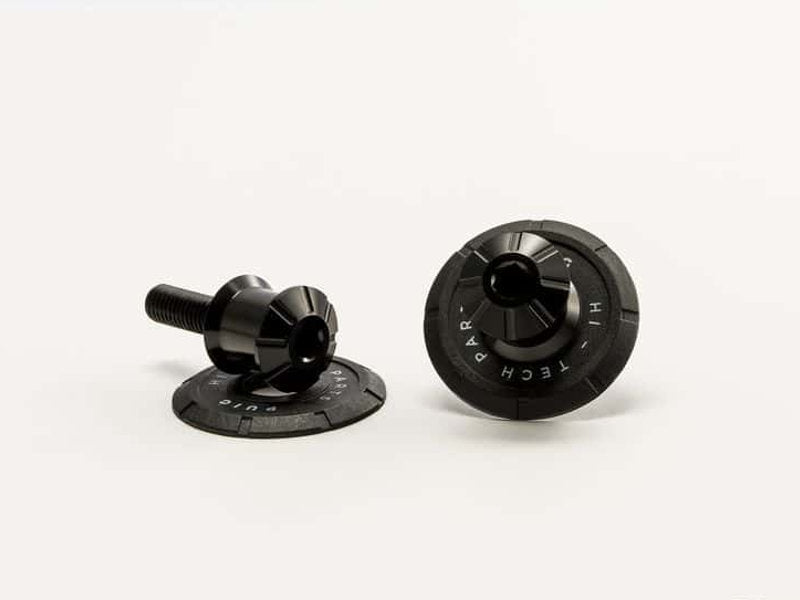 Puig Pro Spool Sliders In Black for Yamaha FJR 1300 (01-02)