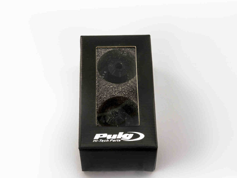Puig Pro Spool Sliders In Black for Aprilia Shiver 900 (17-20)
