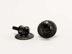 Puig Pro Spool Sliders In Black for Kawasaki ZRX 1200 R (01-06)