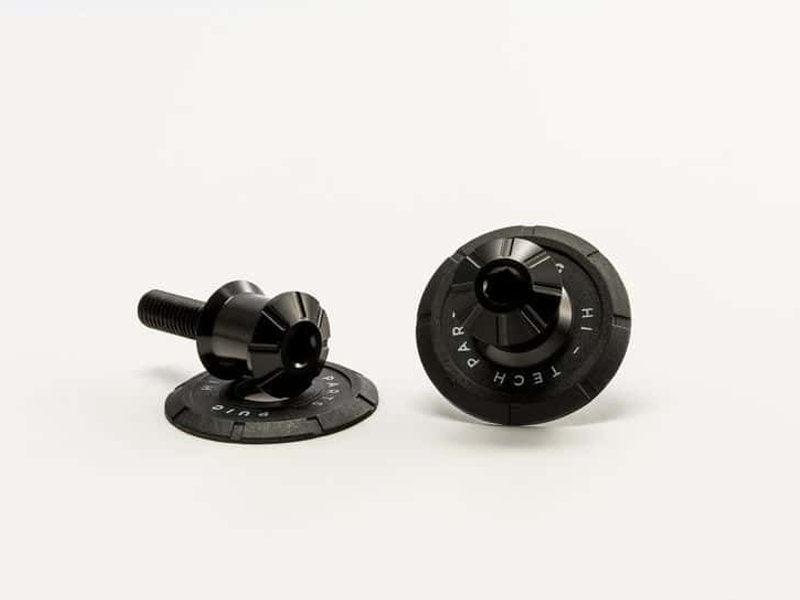 Puig Pro Spool Sliders In Black for Kawasaki ZRX 1200 R (01-06)
