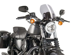 Puig New Generation Touring Screen for Harley Davidson Sportster 1200 Iron XL1200NS (18-20)