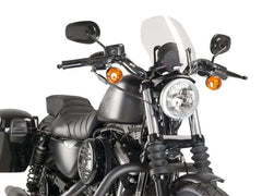 Puig New Generation Touring Screen for Harley Davidson Sportster 1200 Iron XL1200NS (18-20)