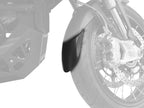 Puig Front Mudguard Extender In Black for Moto Guzzi V85 TT Travel (19-20)