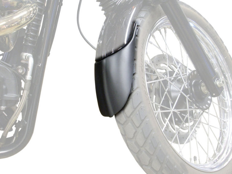 Puig Front Mudguard Extender In Black for Triumph Scrambler 1200 (06-16)
