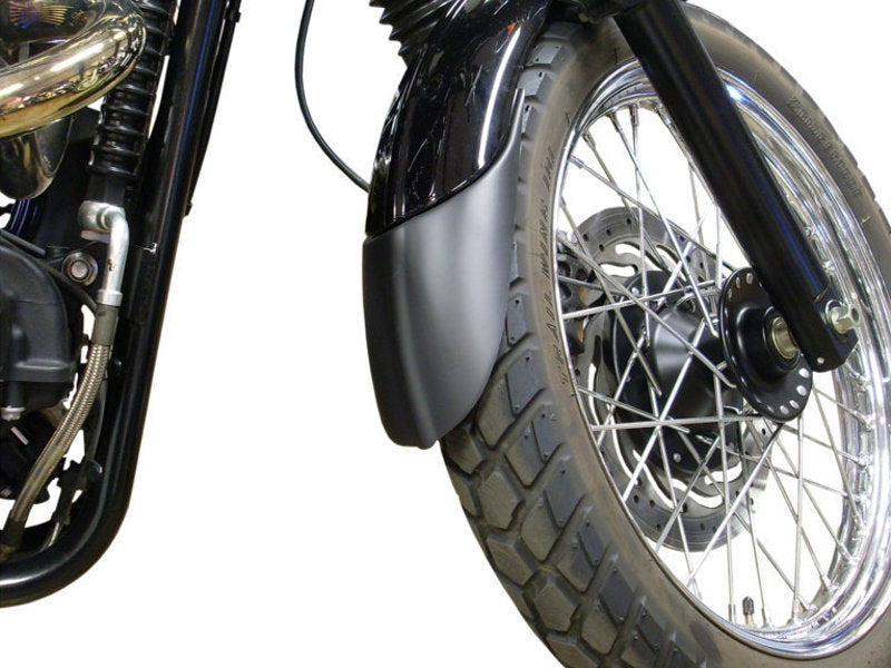 Puig Front Mudguard Extender In Black for Triumph Thruxton (04-15)