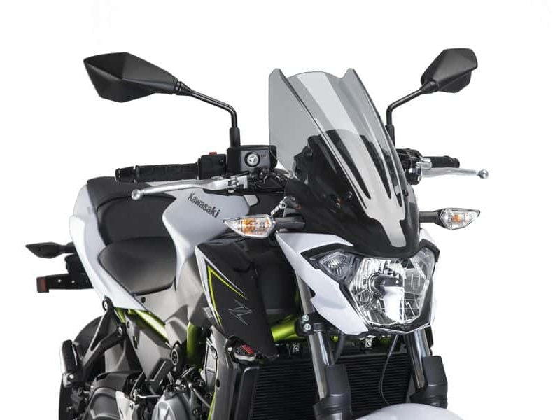 Puig New Generation Touring Screen In Clear for Kawasaki Z650 (17-19)