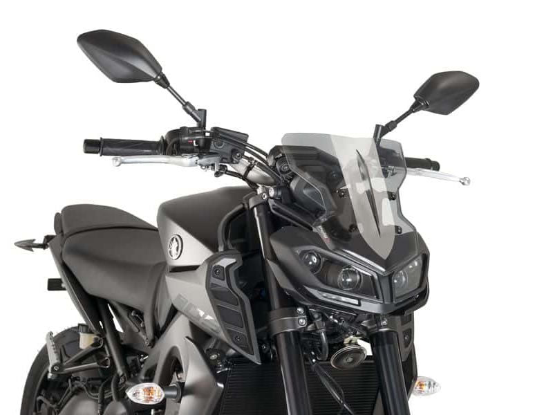 Puig New Generation Sport Screen In Clear for Yamaha MT-09 (17-20)