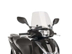 Puig Traffic Screen In Clear for Honda SH125i 4T E4 (18-20)