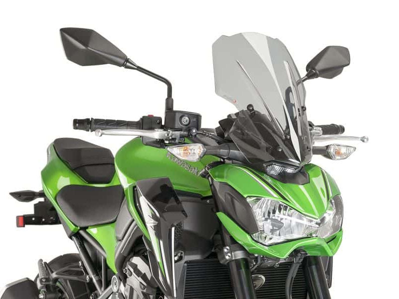 Puig New Generation Touring Screen In Clear for Kawasaki Z900 (17-19)