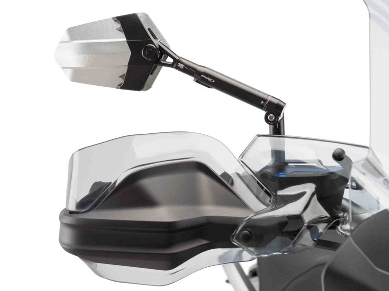 Puig Handlebar Wind Deflectors In Clear for BMW R1200 GS Adventure (14-18)