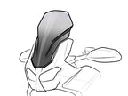 Puig Touring Screen In Clear for Kawasaki Versys 650 Tourer (15-22)